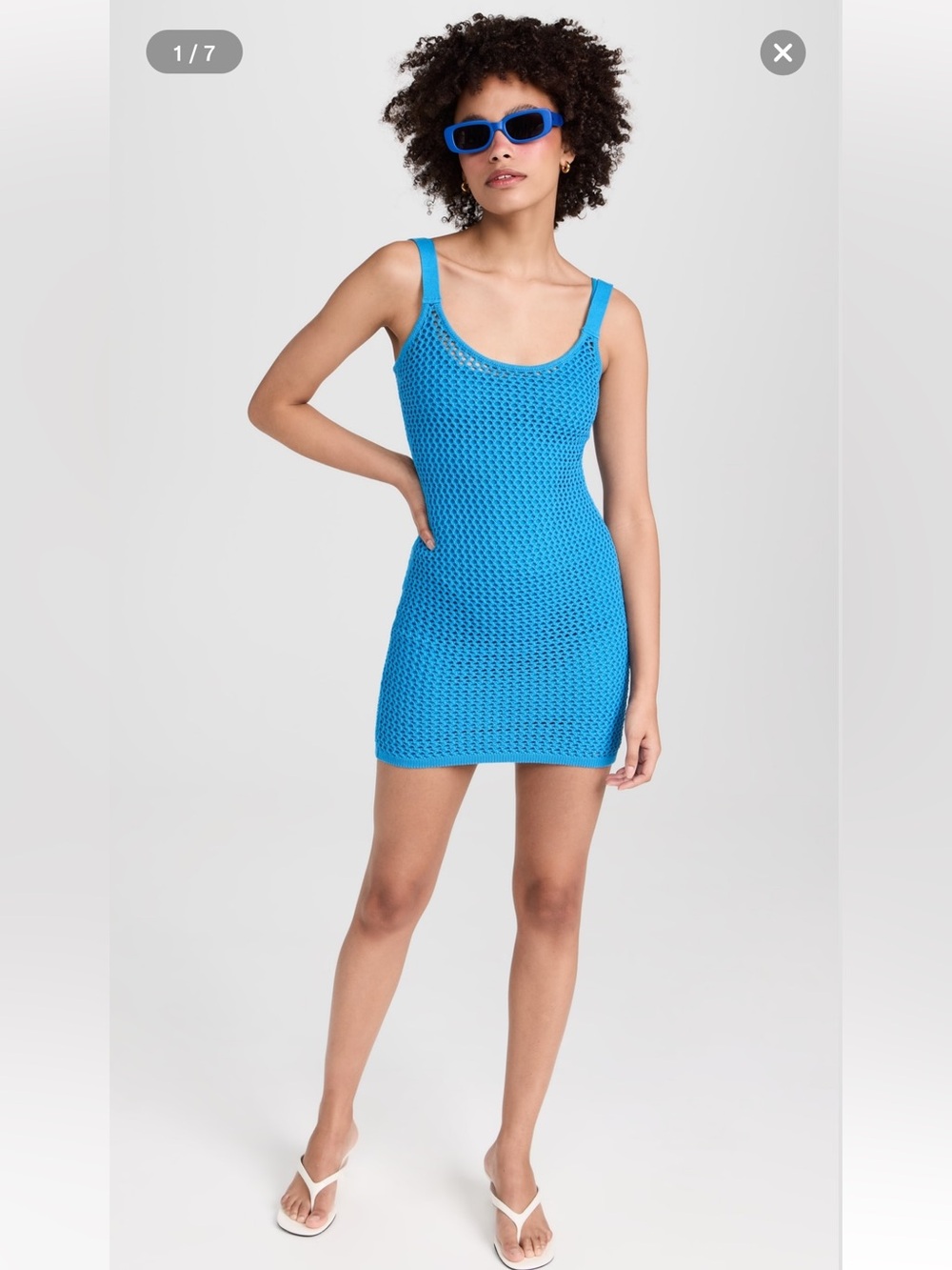 NWT! STAUD Jessica Knit Mini Dress Size SMALL Never worn